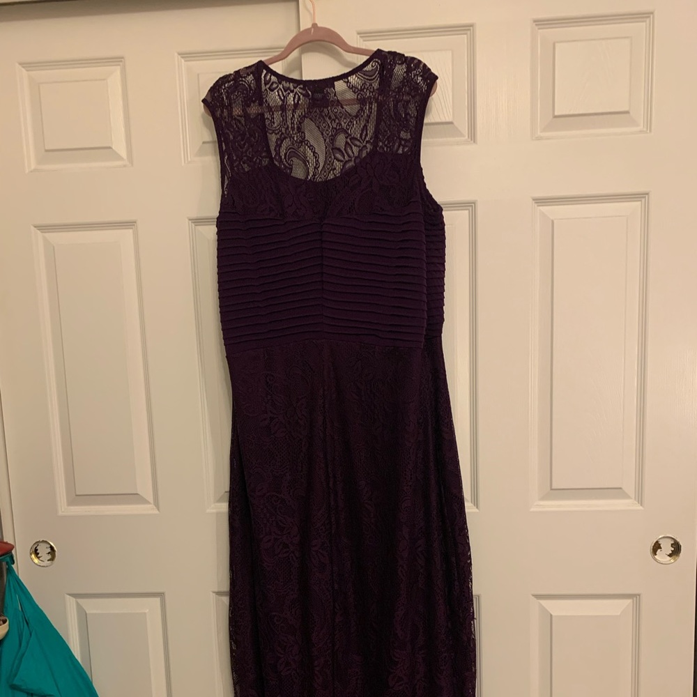 Candalite Women’s purple evening dress